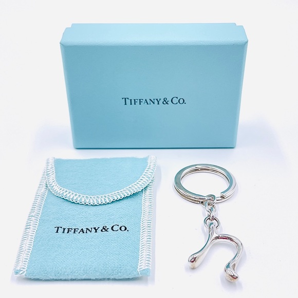 Tiffany & Co. Elsa Peretti Initial Key Ring - Picture 8 of 8